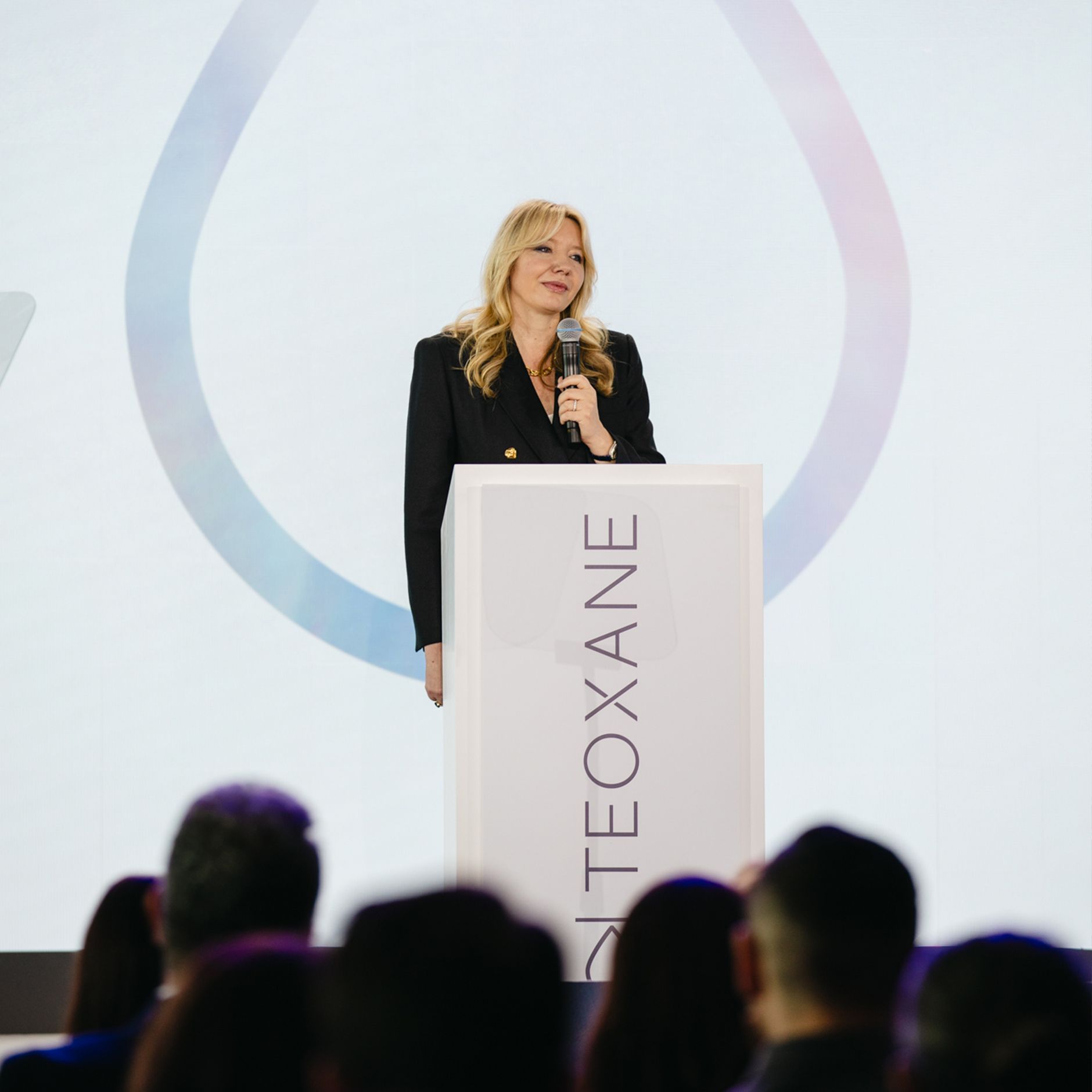 Madame Valerie Taupin at 20 years anniversary event