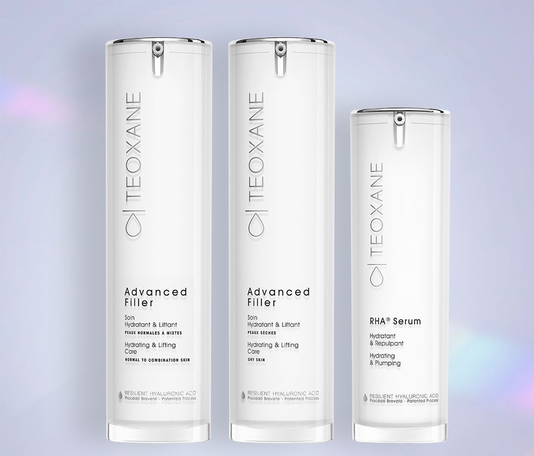Hydratation avec RHA® Serum et Advanced Filler