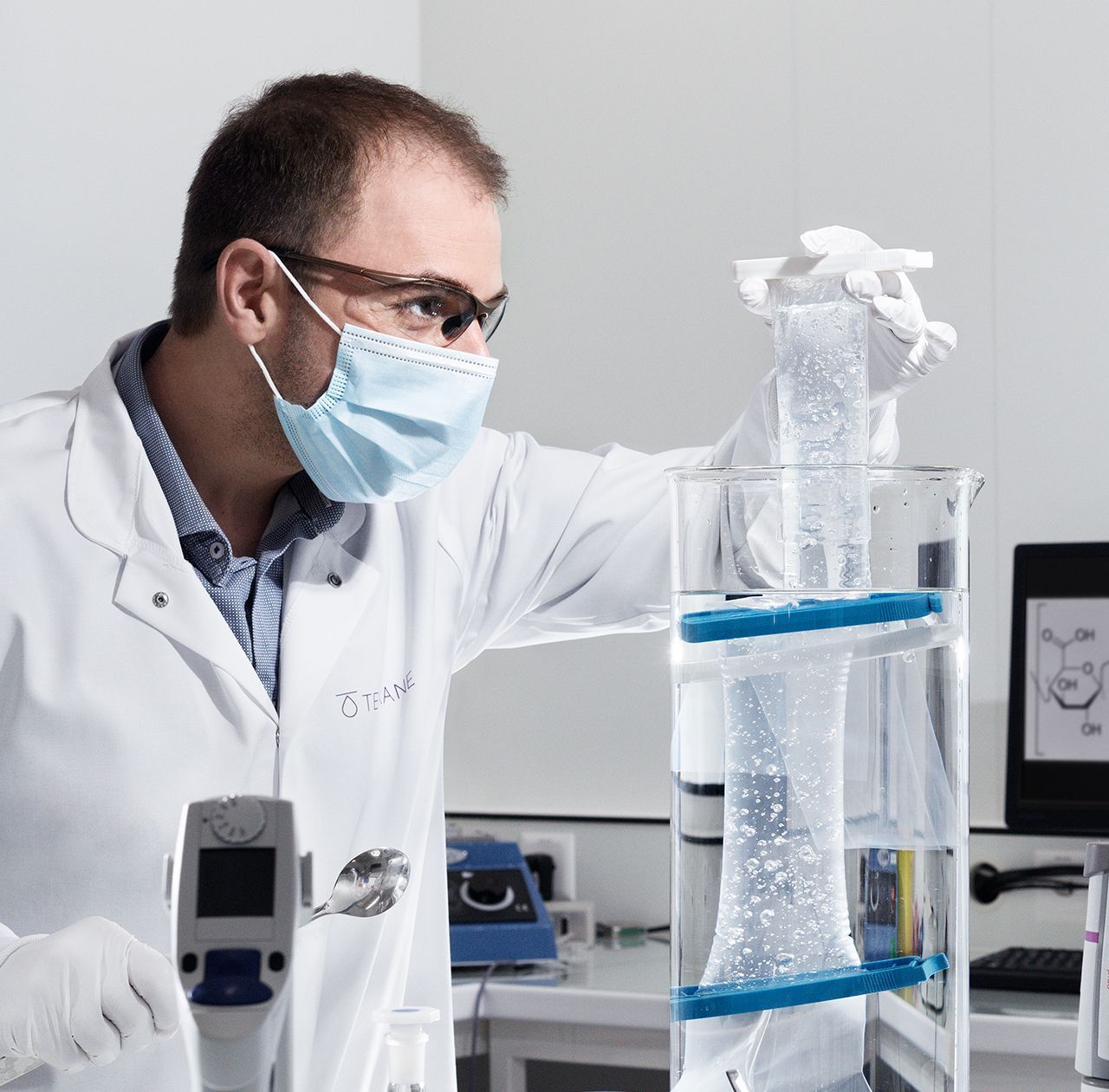 Researcher in Laboratory