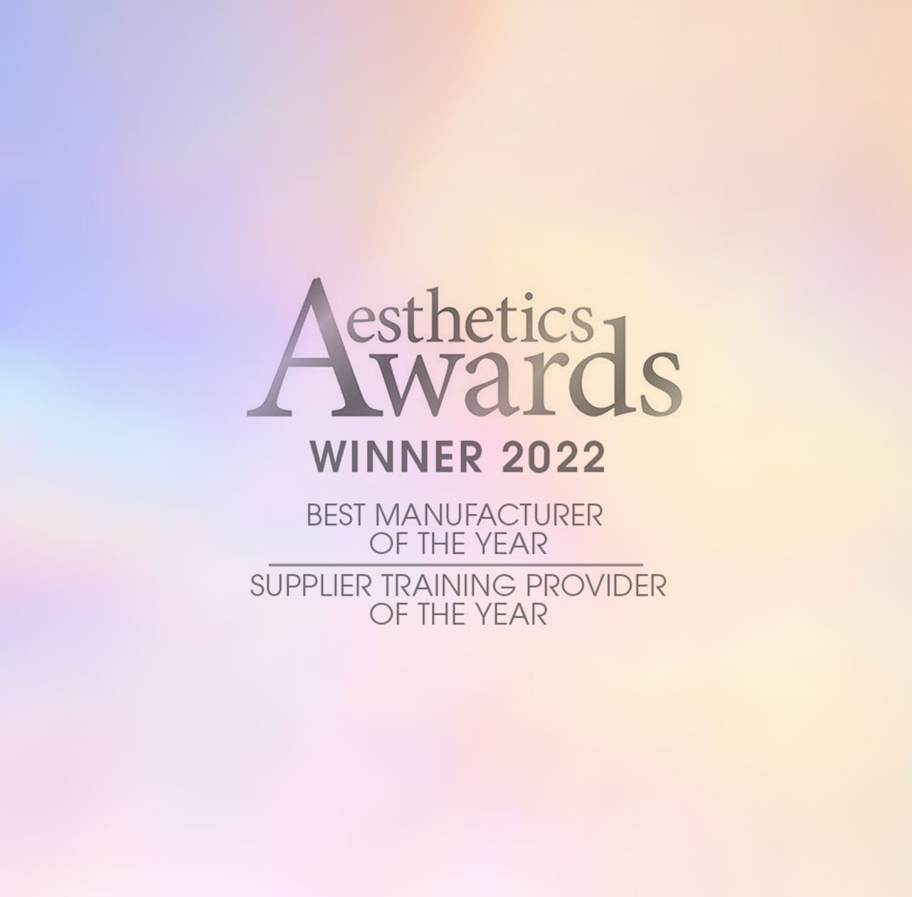 Aesthetic Award 2022 logo