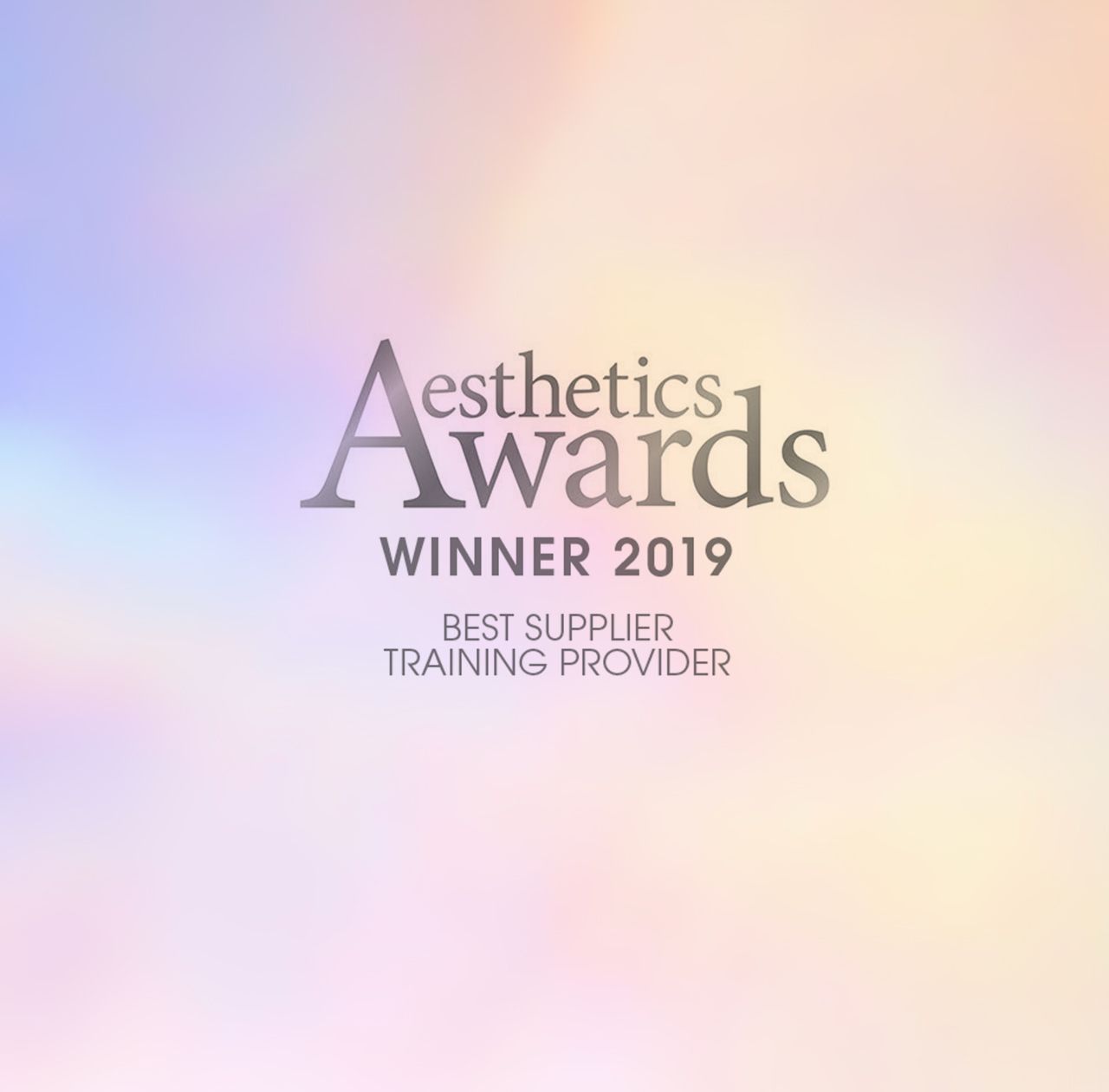 Aesthetic Award 2019 logo