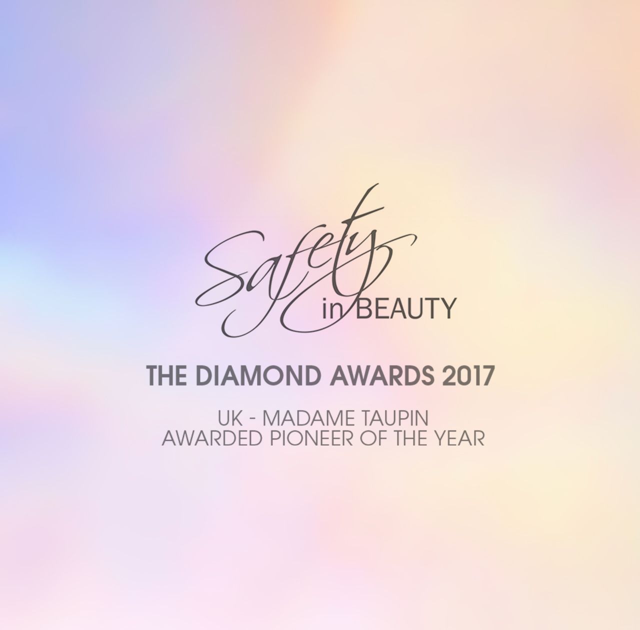 Safety in Beauty Diamond Awards (United Kingdom)