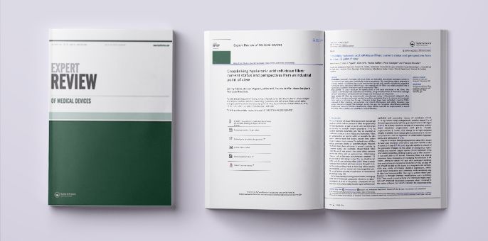 Crosslinking hyaluronic acid soft-tissue fillers: current status and perspectives from an industrial point of view